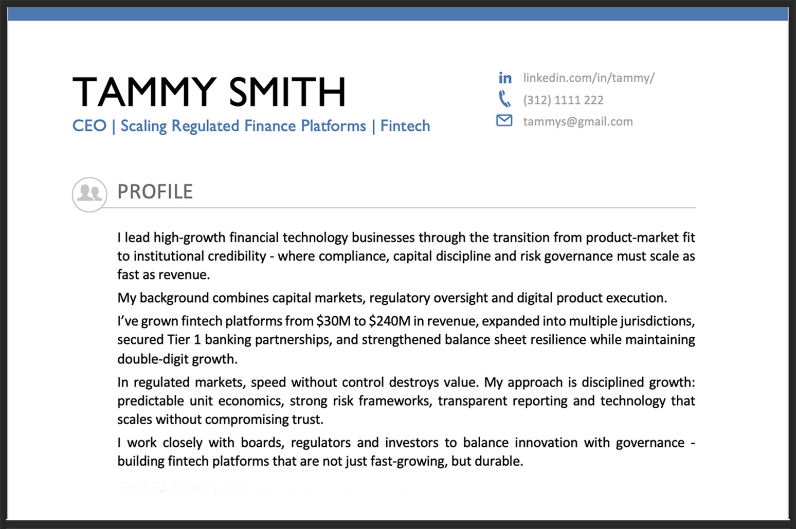 Best CEO Resume Examples For 2026 (Samples + Writing Guide)